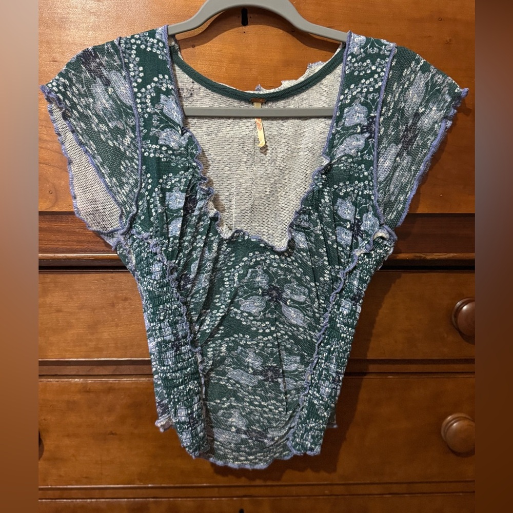 Free People top. Very flattering